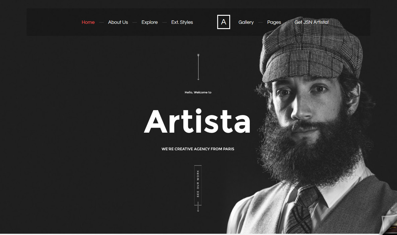 LMS Artista Web Design Template